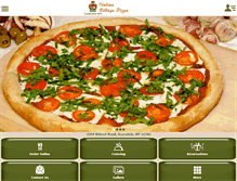 Tablet Screenshot of italianvillagepizzeria.com